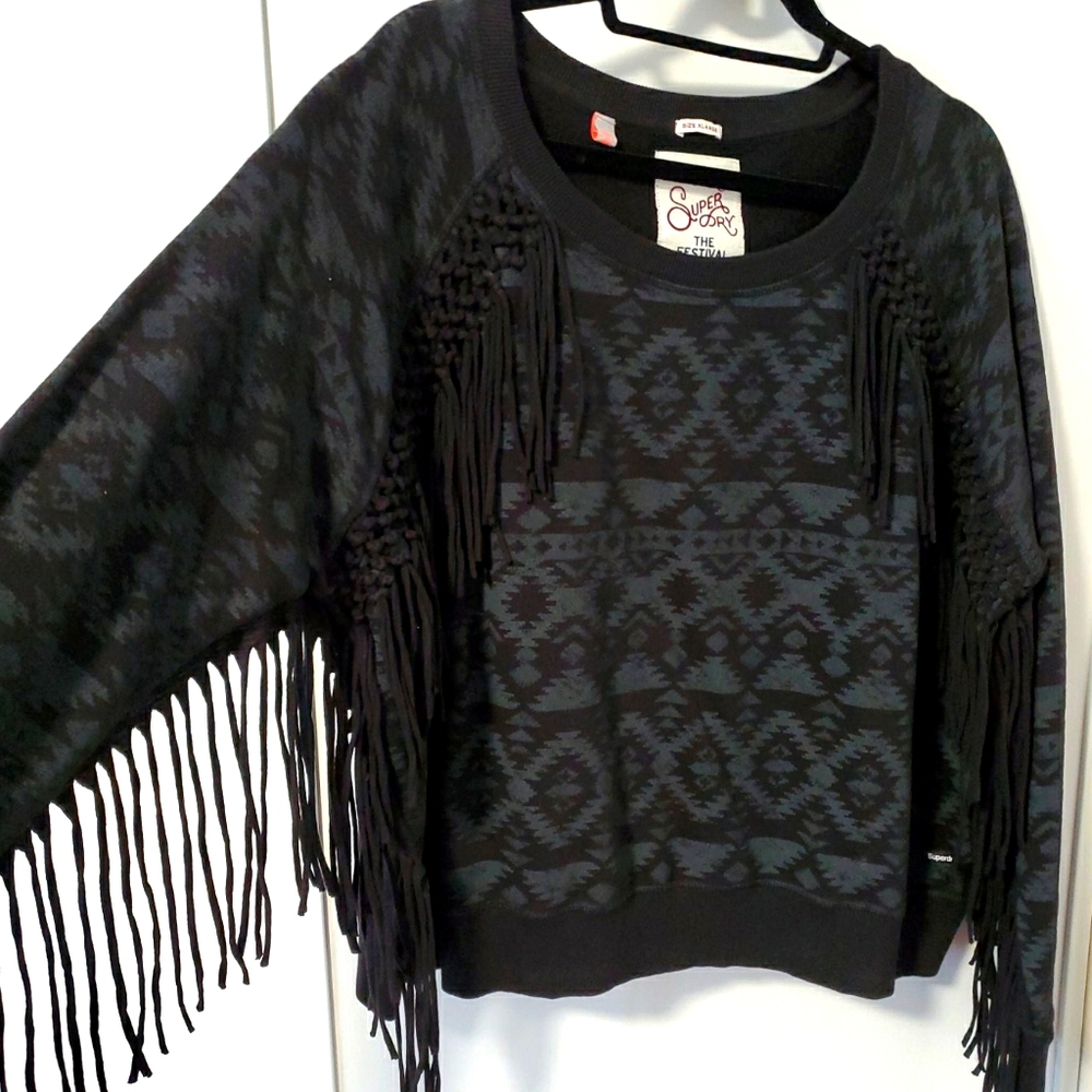 NWOT Superdry The Festival Fringe Sweatshirt